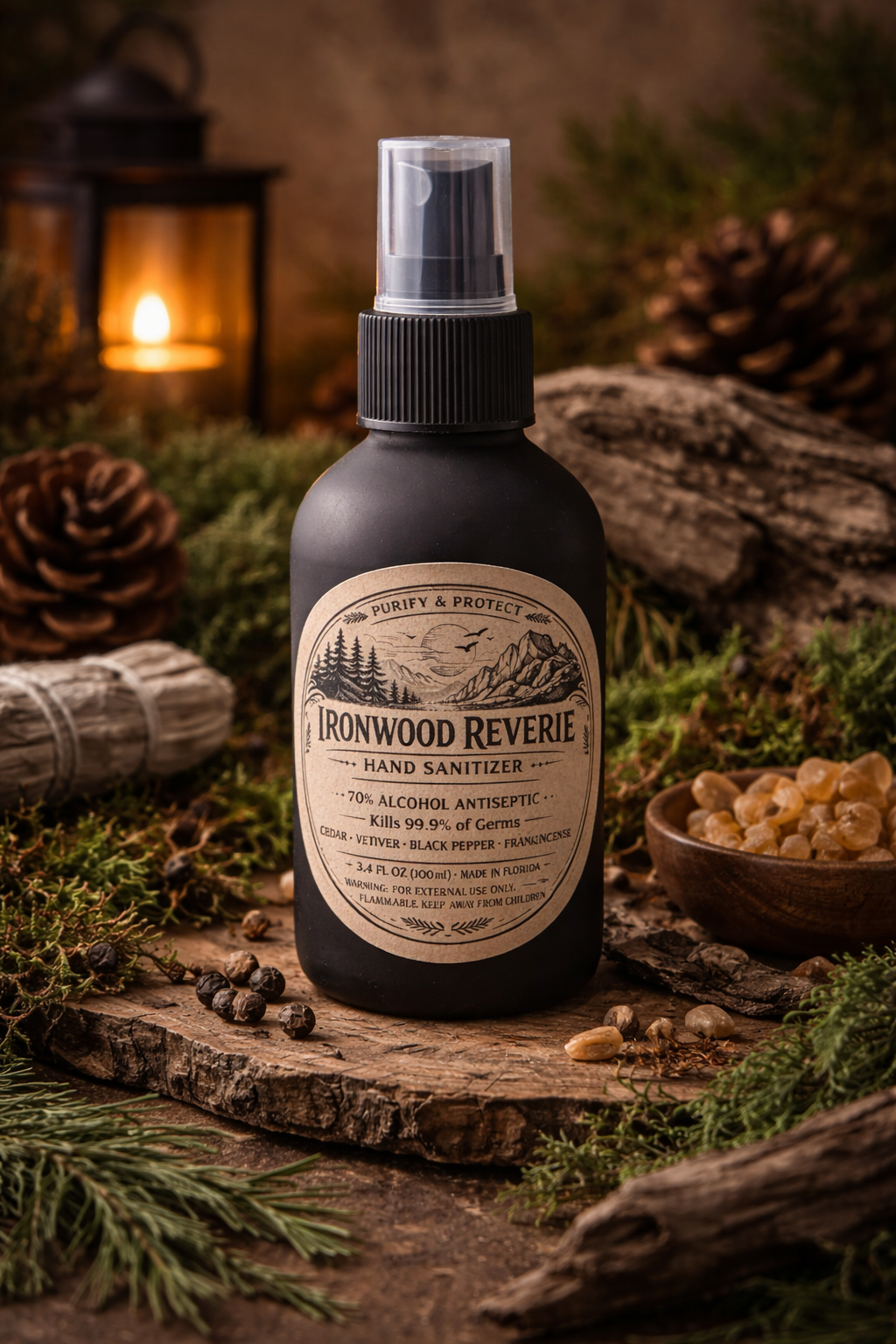 Ironwood Reverie | Hand Sanitizer & Room Spray