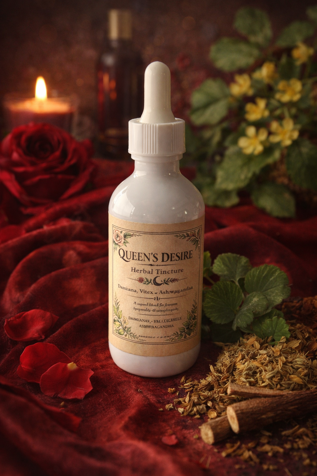 Queen’s Desire | Herbal Libido & Hormone Balance Tincture